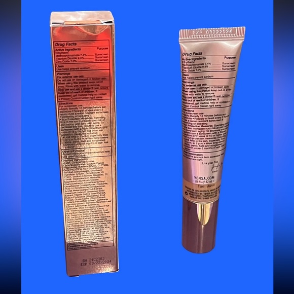 YENSA BC Foundation in Tan Warm BB + CC Full Coverage 1.08 oz / 32mL Full Size - Picture 3 of 7